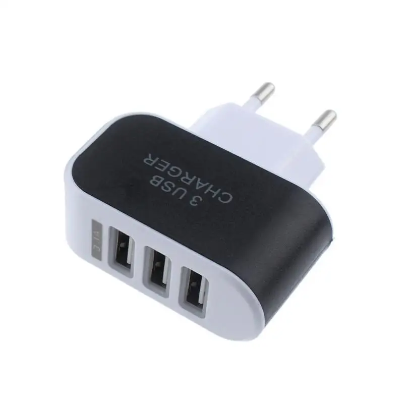 3 порта 3.1A тройной USB порт настенный адаптер для дома и путешествий зарядное