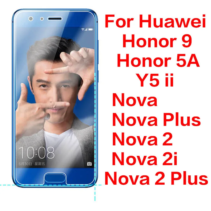 Для Huawei Y5 ii стекло для Nova Honor 9 пленка 5A Защитная 2 Plus 2i защита экрана закаленное