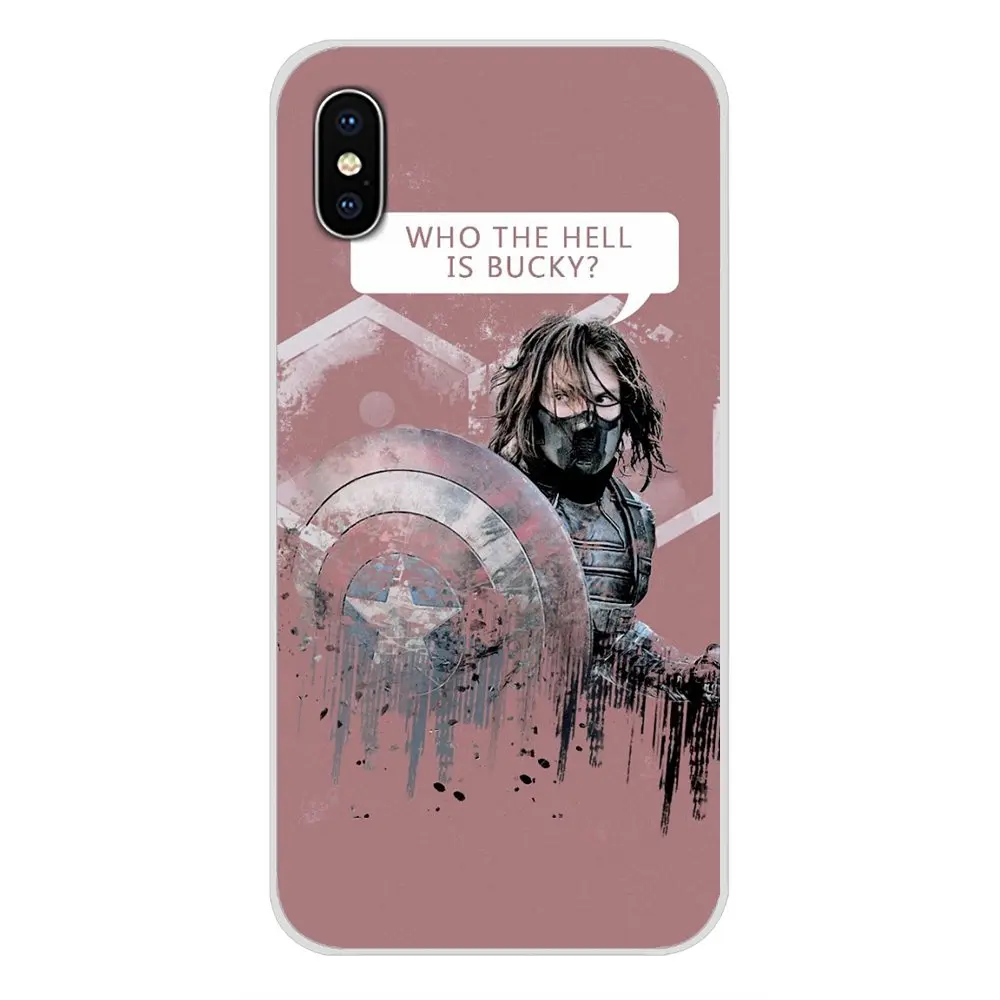 Чехол для телефона Marvel the winter solider bucky barnes с дизайном Samsung A10 A30 A40 A50 A60 A70 Galaxy S2 Note 2 3