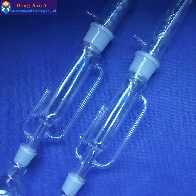 0.5L экстракционное оборудование soxhlet с выпуклой конденсатор, экстрактор soxhlet мл стекло 500, конденсатор и корпус экстрактора, лабораторное стекло ware