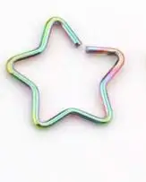 Серьги-гвоздики Для Пирсинга Ушей, 5 шт., сталь, Daith, сердце, звезда, пирсинг, спираль, ушной хрящ, ювелирные изделия для тела, сексуальные женские аксессуары