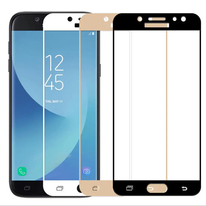 HOPCHAM 9H 0 3 мм закаленное стекло для Samsung Galaxy S7 A3 A5 A7 2016 2017 полноэкранная Защитная