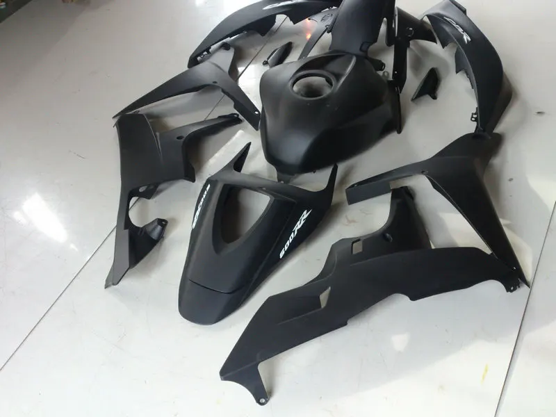 Набор обтекателей мотоцикла для HONDA CBR600RR F5 07 08 CBR 600RR 600 RR 2007 2008 ABS Топ матовый черный