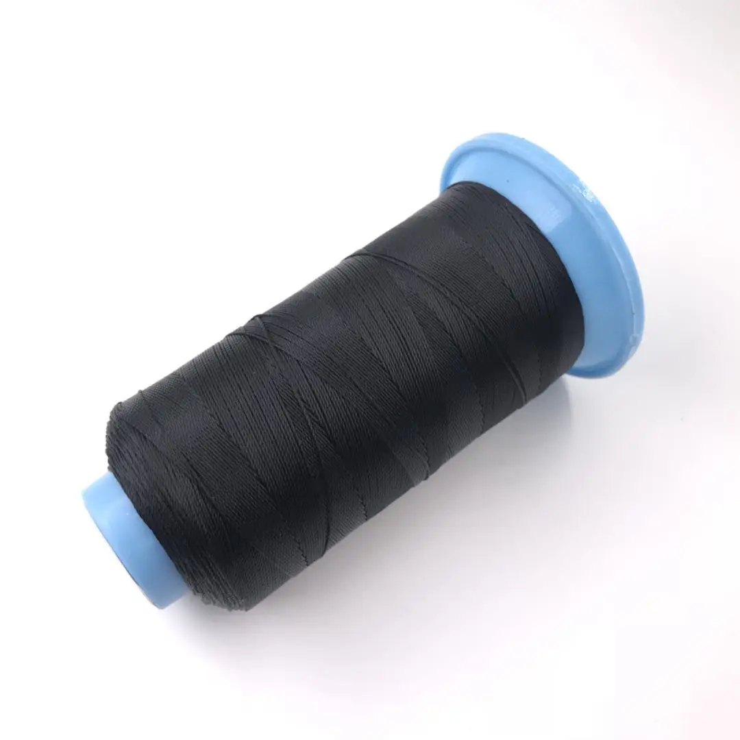 6 strands black 210D 420D 630D эластичная швейная нить высокопрочная износостойкая проволока и прочный материал тянется подходит для эластичных тканей - Цвет: 6 strands black