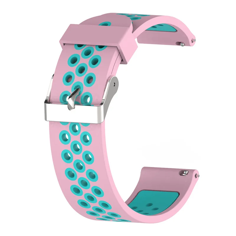 pink mint 22 мм ремешок для часов huawei watch GT активный Смарт аксессуар для часов Браслет спортивный мужской ремешок для часов Ремешок для huawei Honor Волшебный ремень - Цвет: pink mint