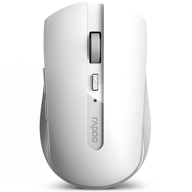 Оригинальная Беспроводная мышь Rapoo 7200 M, бесшумная Bluetooth мышь с 1600 dpi Bluetooth 3,0/4,0 RF 2,4 GHz