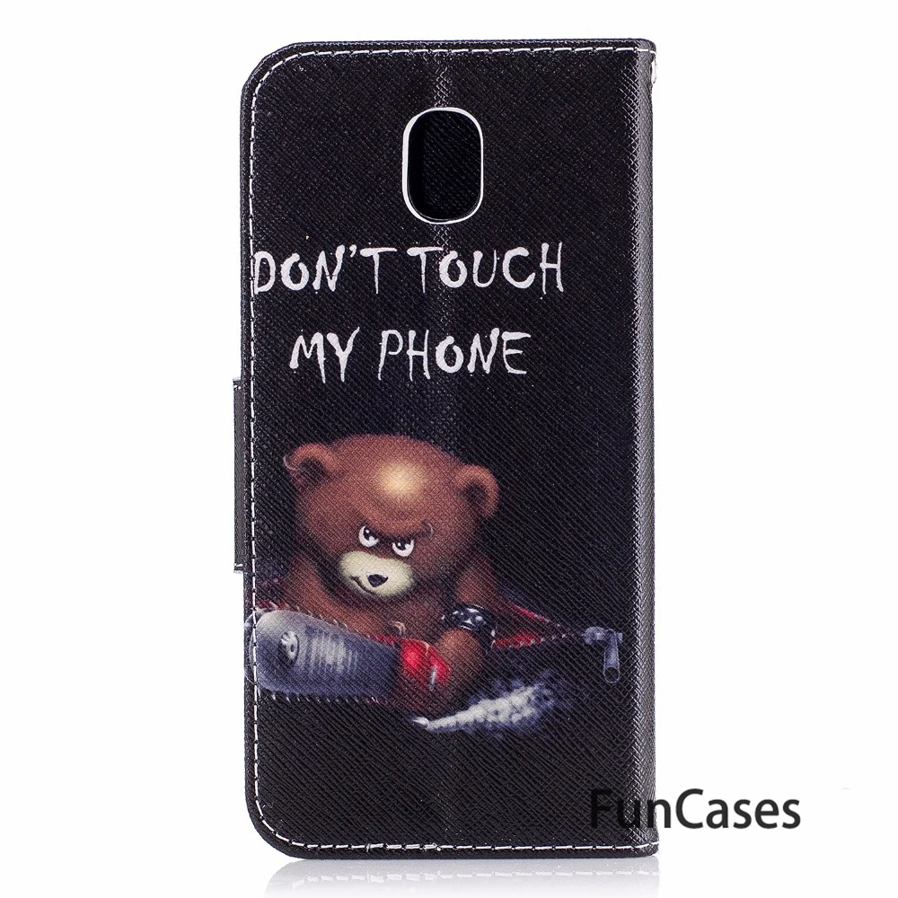 For fundas Samsung Galaxy J3 2017 Case J320 J320F Flip J330 + Card Holders Sansung | Мобильные телефоны и аксессуары