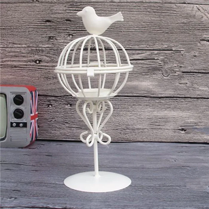 Candle Holder F Винтажные Ретро украшения для дома металлический Железный фонарик со свечой высокий большой портативный подсвечник Европейский чайный светильник подсвечник - Цвет: Candle Holder F