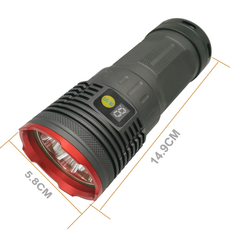 Светодиодный фонарик высокой мощности водонепроницафонарь фонарики с 7 режимами