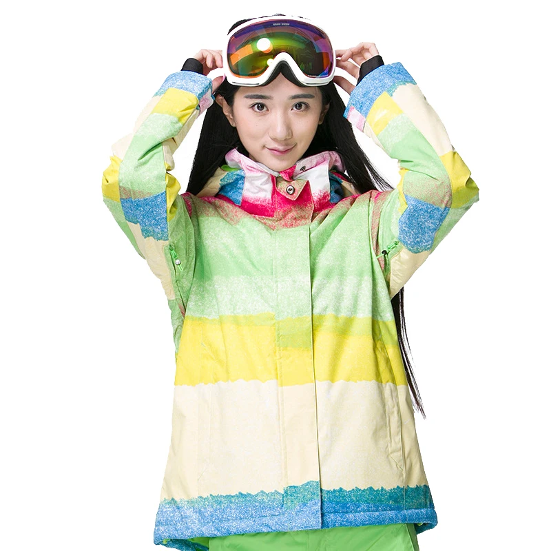 Модные Для женщин S зимние ветрозащитные Водонепроницаемый куртка Термальность