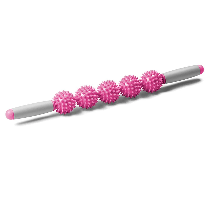 5 туров тренажерный зал массажный ролик для мышц палка Для Йоги массаж тела