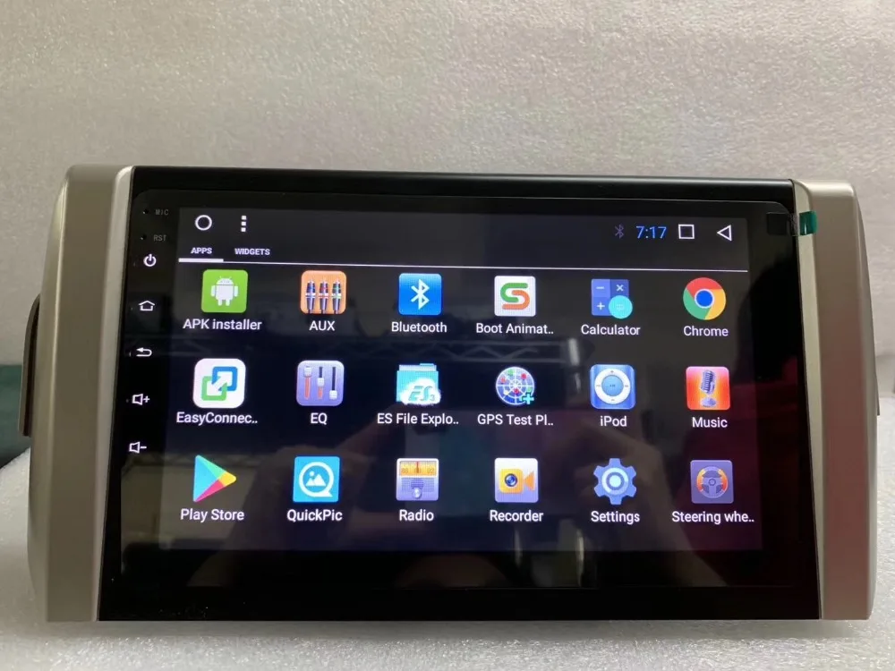Автомобильный мультимедийный стерео радиоприемник на Android 9 дюймов DVD GPS