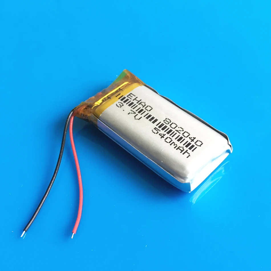 Лот 5 шт 802040 3 7 V 540mAh полимерный литий ионный аккумулятор Подгонянный CE FCC ROHS MSDS сертификация качества|rechargeable