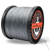 jioudao series 16 strands 1000m super strong braided fishing wire 55lb 280lb multifilament pe line for sturgeon fishing