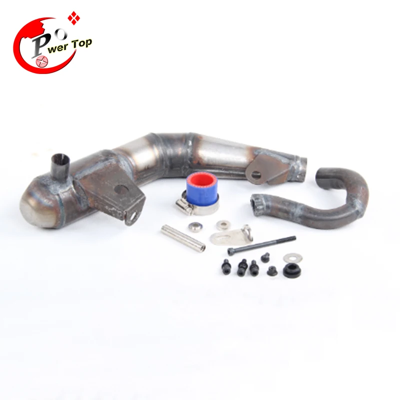

FVITEU Silent silencer exhaust pipe tuned pipe For 1/5 LOSI 5T Parts HPI Ravan LT