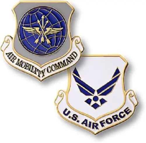 

low price Custom coin hot sales U.S. Air Force / Air Mobility Command Challenge Coin High quality metal coins FH810188