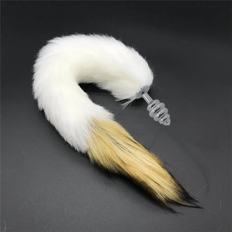 Cute Soft Cat ears Headbands with Fox Tail Bow Metal Butt Anal Plug Erotic Cosplay Accessories Adult Sex Toys for Couples | Красота и