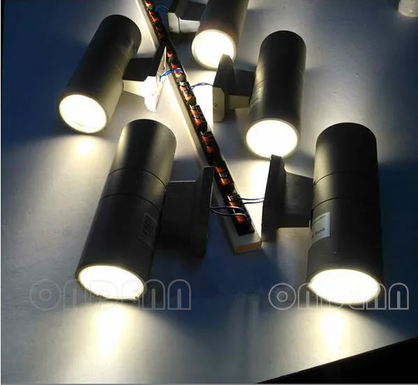 Бесплатная доставка уличный светодиодный настенный светильник 12 Вт