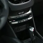 2 шт.компл. Автомобильная Центральная фотонаклейка из нержавеющей стали AC для кондиционера для Peugeot 2008 208 года 2014 2015