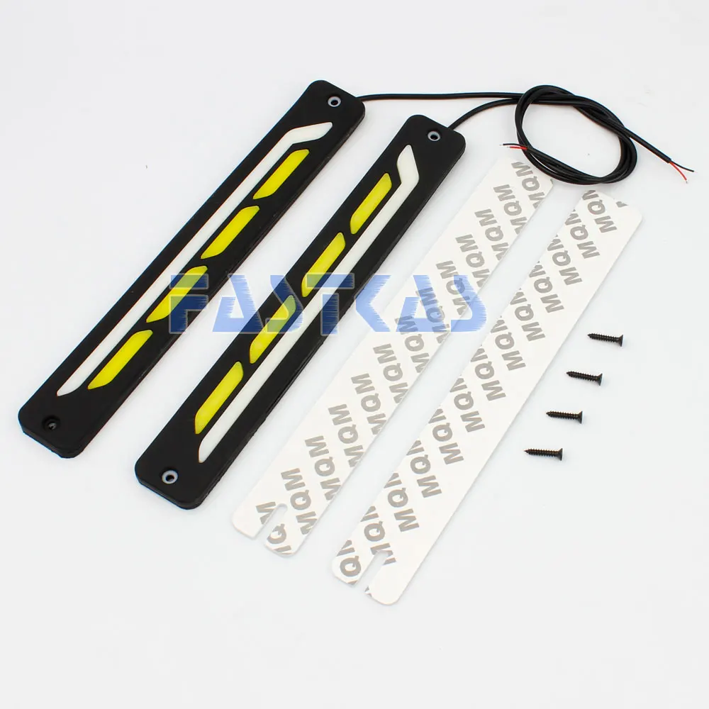 Светодиодные дневные ходовые огни DRL 100% водонепроницаемый белый желтый цвет