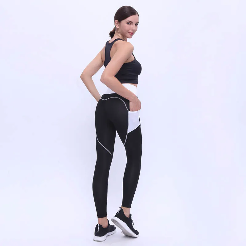 

Heart Leggings Women Fitness Workout Sporting Pants Breathable Elastic Waist Gyming Exercise Clothing For Women Drop Shipping