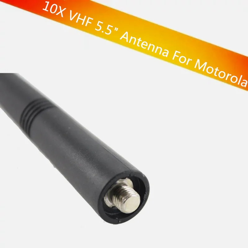 10X VHF 5 &quotантенна для Motorola двухсторонняя радиосвязь GP340 GP350 GP360 GP380 GP640 GP680 HT1250 HT750 HT1550