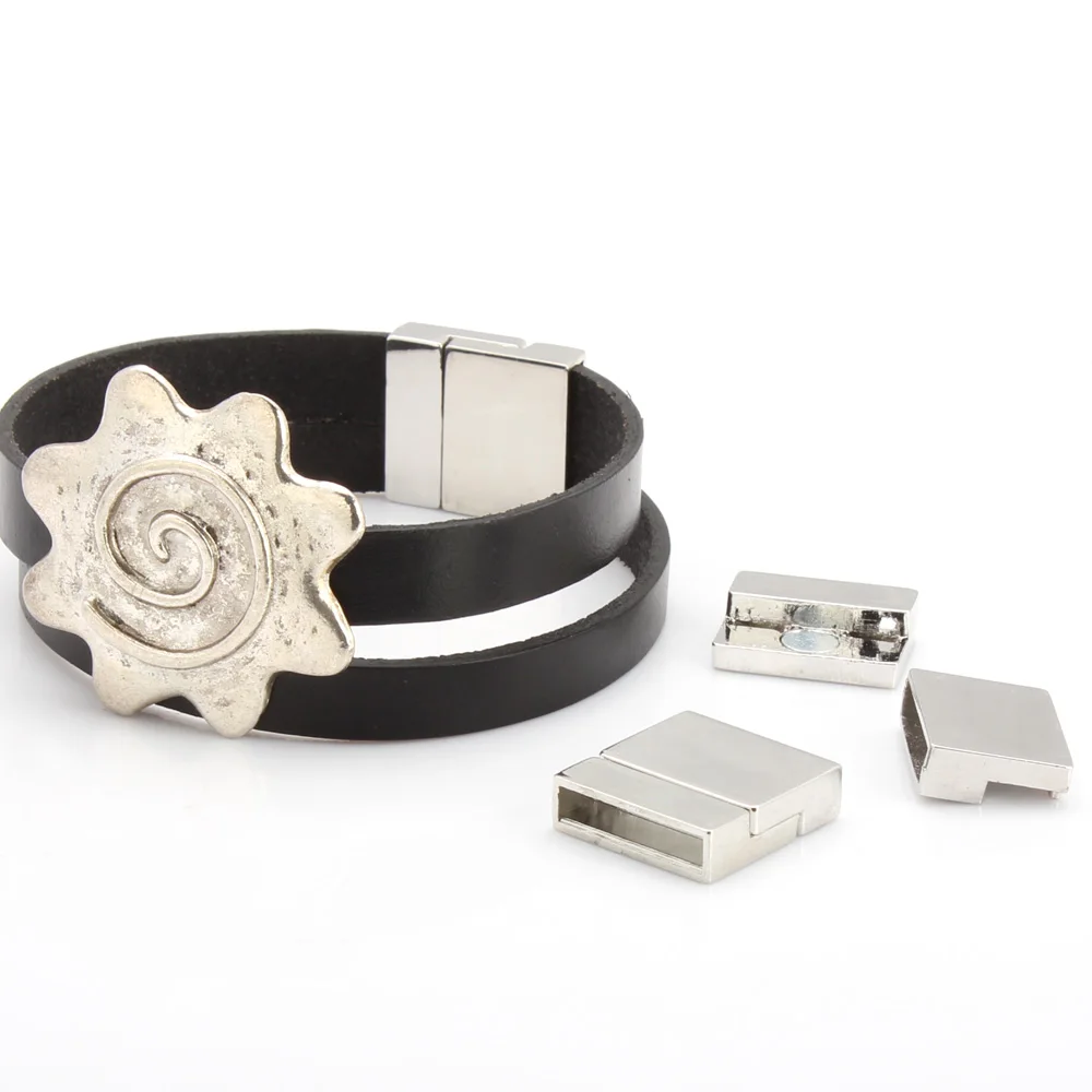 OlingArt внутренний диаметр 18*4 мм 3 шт./лот магнитные кожаные застежки двусторонние