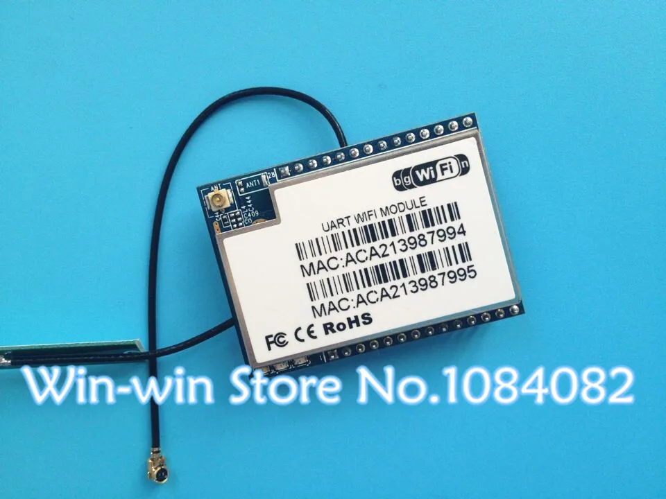 Бесплатная доставка HLK RM04 антенна серийный WI FI дуальный ethernet порт