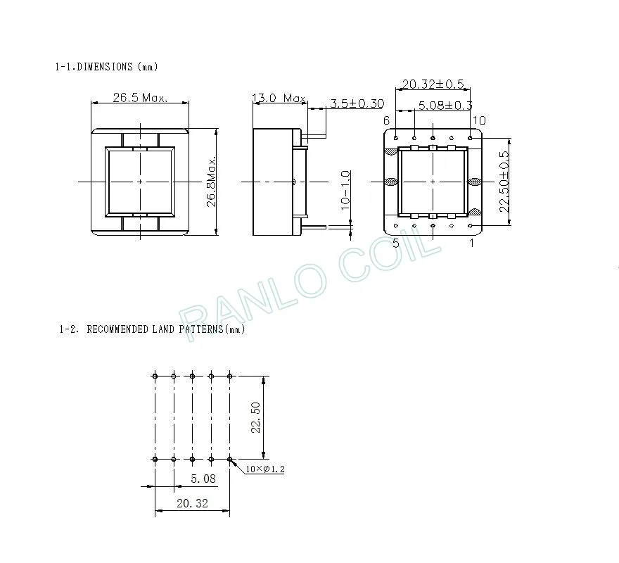 EFD25 SMPS ферритовый сердечник трансформатор AC85 265V к DC12V 24V 36W TOP246R 5 + PTH