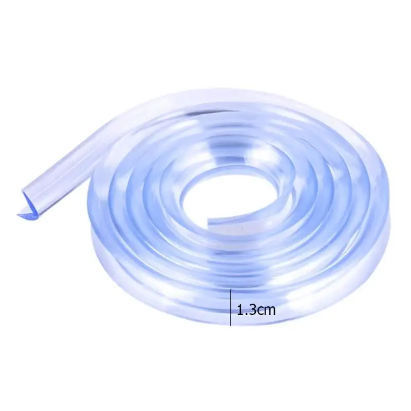 

Kids Table Guard Strip 1M Baby Safety Desk Edge Corner Rubber Protection Strip Transparent Collision Proof Edge Guard Wrap Care