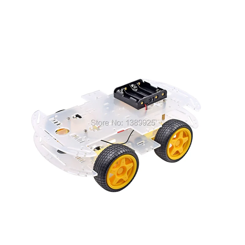 Наборы умных роботов автомобильных шасси 4WD с сильным магнитным датчиком