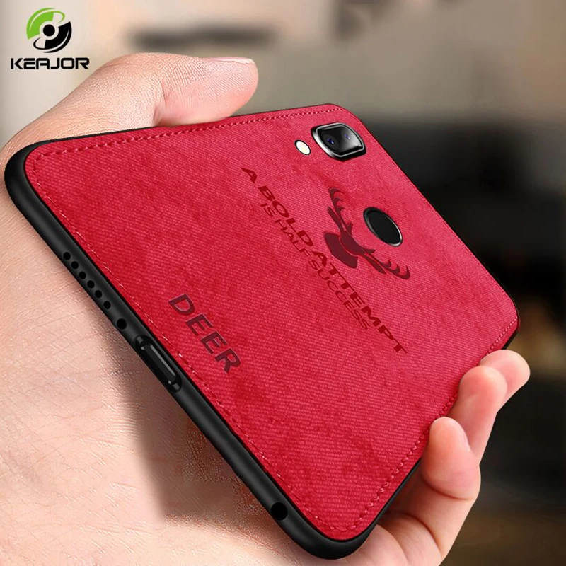 Keajor Fashion Case For Huawei P20 Lite Soft Fabric TPU Silicone Bumper Ultra-thin Shockproof Back Cover pro |