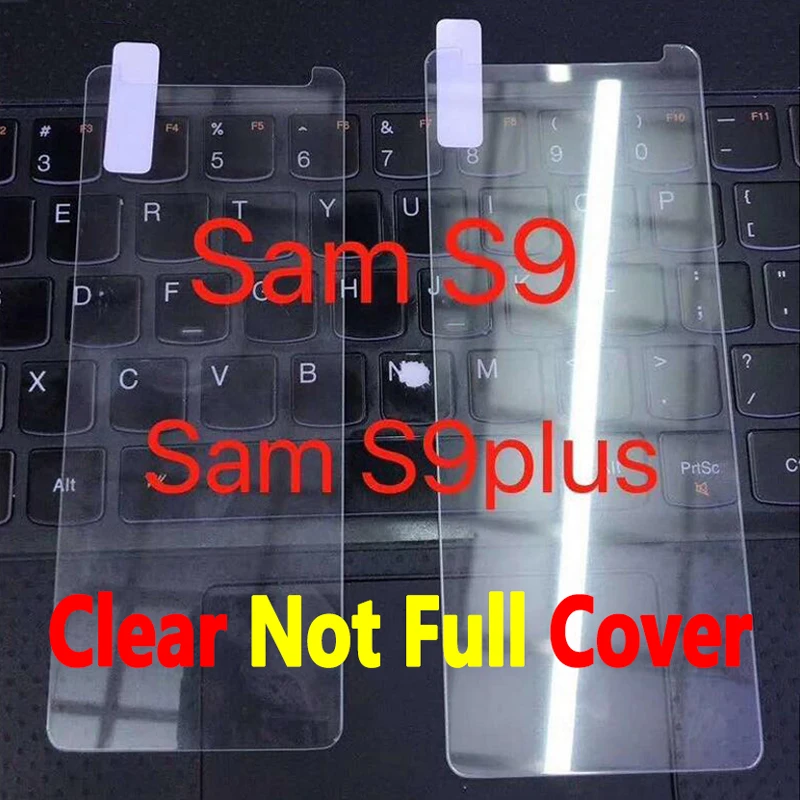 Защитное стекло для Samsung Galaxy S9 Plus + полное покрытие твердость 9H | Мобильные
