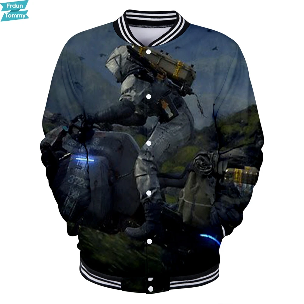 

Death Stranding 3D Printed Baseball Jackets Fashion Women/Men 2019 Hot Sale Long Sleeve Jacket Casual Streetwear Clothes
