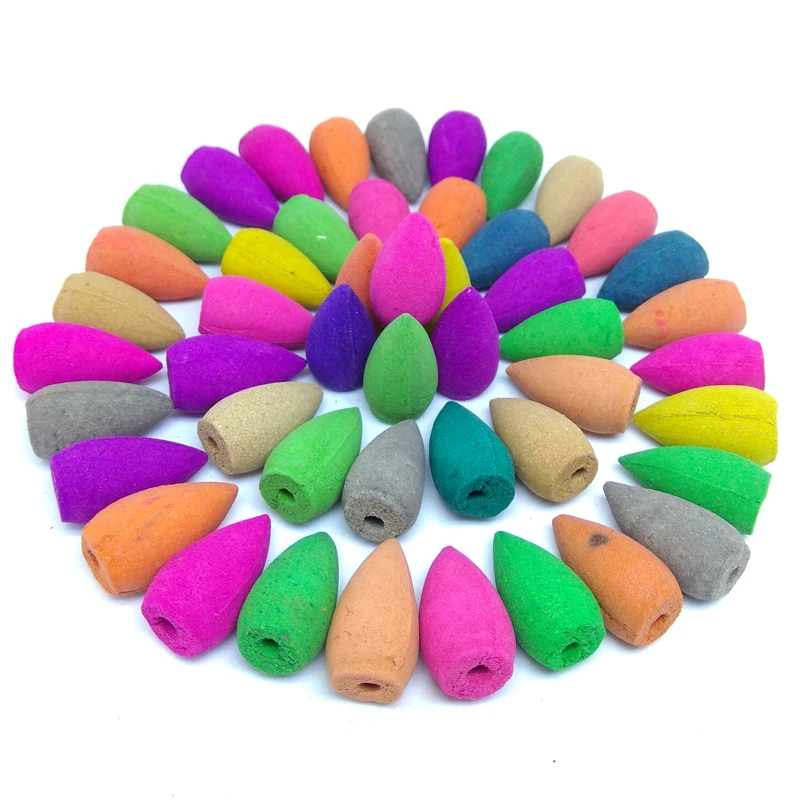 Новинка 100 шт. оптовая продажа конусы для благовоний с обратным потоком