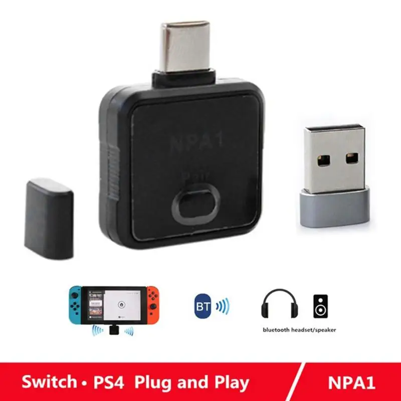 ALLOYSEED type-C, Usb, переключатель, Bluetooth, Usb для, переключатель, NS, PS4, игровая гарнитура, адаптер, конвертер