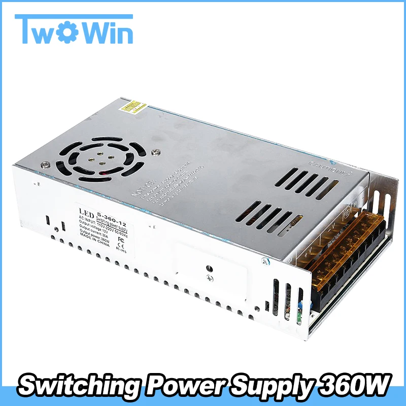 12v 30a 110/220V Dc Универсальный Регулируемый адаптер переключения Питание 360W для Светодиодные ленты светильник радио CCTV компьютер проект