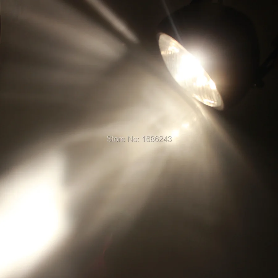 Черный металлический Ретро 12 В галогенная передняя фара лампа + Вилка Трубки