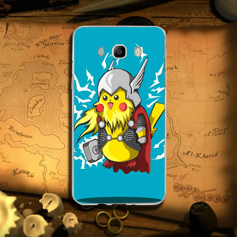 Pokemons детектив Pikachus Мягкий силиконовый чехол для смартфона мобильный телефона