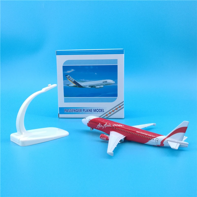 16 см A320 Air Asia модель самолета Air Asia.com Airbus сплав A320 модель самолета украшение Путешествия Сувенир игрушки для взрослых