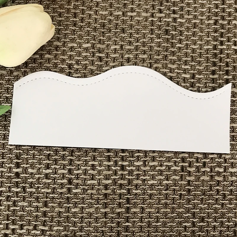 Wavy Edge Metal Cutting Dies for Scrapbooking DIY Album Embossing Folder Paper Card Maker Template Decor Stencils Crafts | Дом и сад