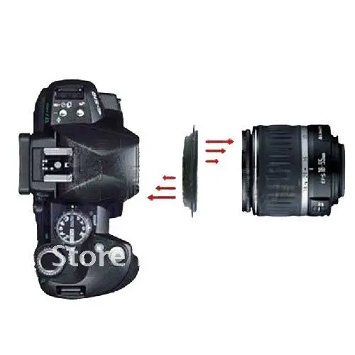 РЕВЕРСИВНОЕ кольцо-адаптер для камеры EOS 58 мм CANON EF
