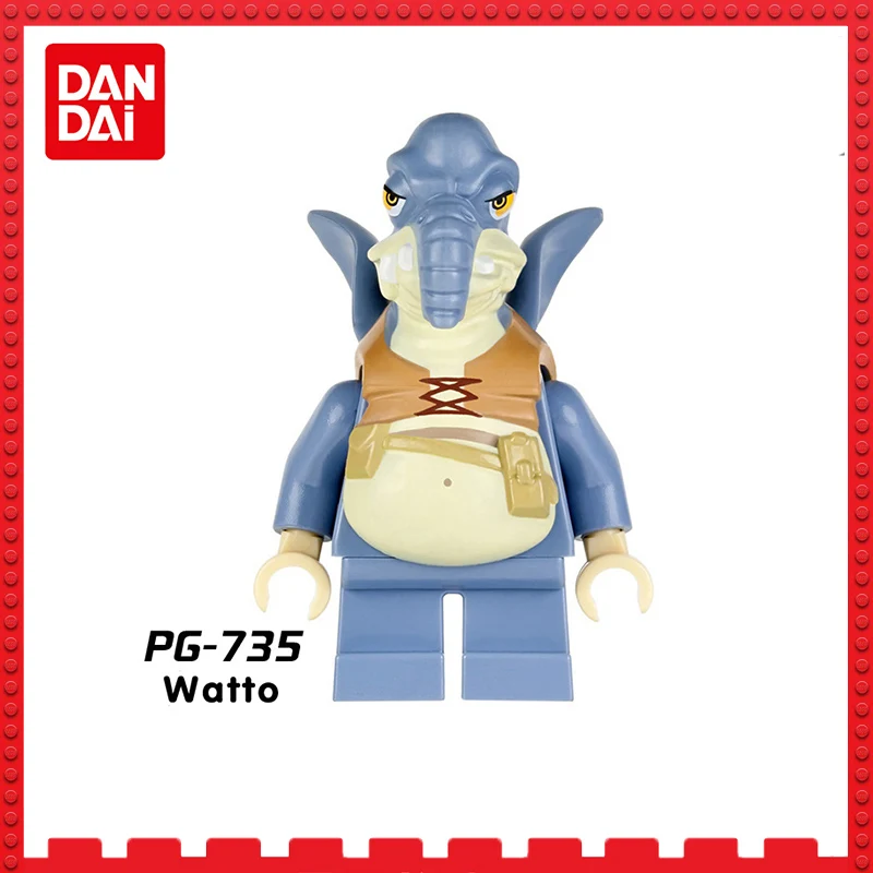 Фигурки Звездных Войн watto Chewbacca Han solo Darth Vader leia legoing Jango Fett Obi Wan модели и