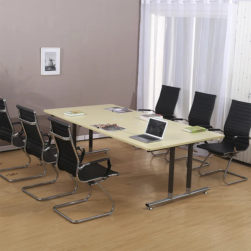 Стол для конференций офисная мебель деревянные + металлические офисные столы