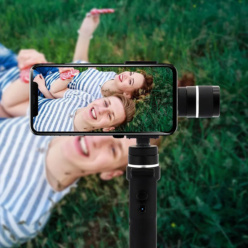 EYEMIND карданный 3-осевой стабилизатор для смартфона экшн-камеры GO Pro Камера Ручной Bluetooth APP селфи-палка для камеры