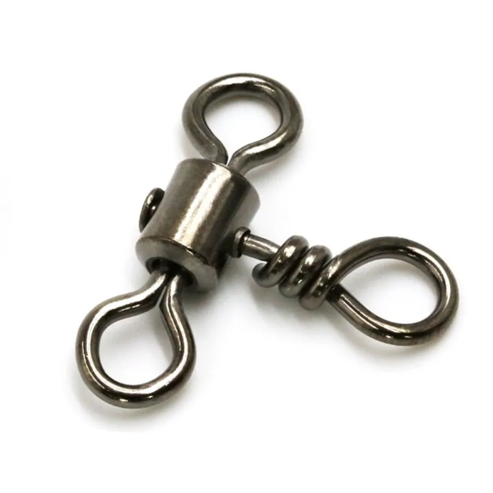 Рыболовные Вертлюги 3 сторонние с пересекающимися линиями вертлюги удочки