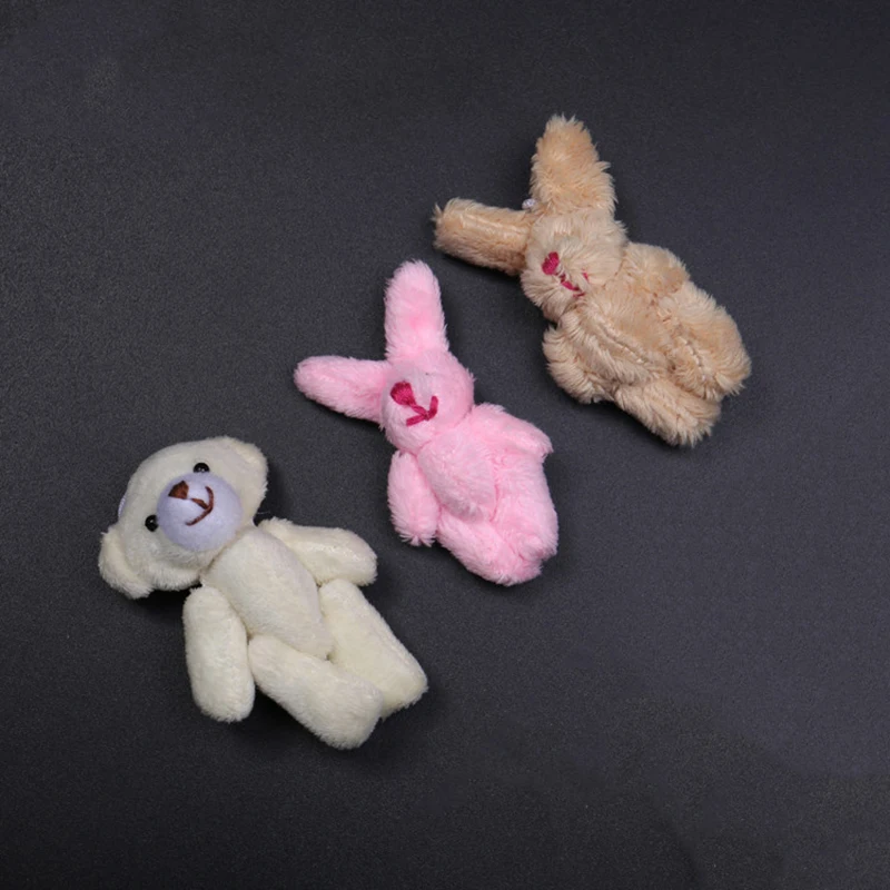 

1/6 Scale Fluffy Bear Female Plush Toy Women Plush Doll Mini Toy Doll Model Fit For 12" Action Figures Body Doll Accessories