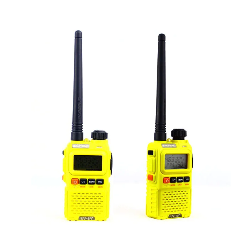 Беспроводной портативный двухдиапазонный радиоприемник BaoFeng Pofung UV 3R plus 2 шт.|radio
