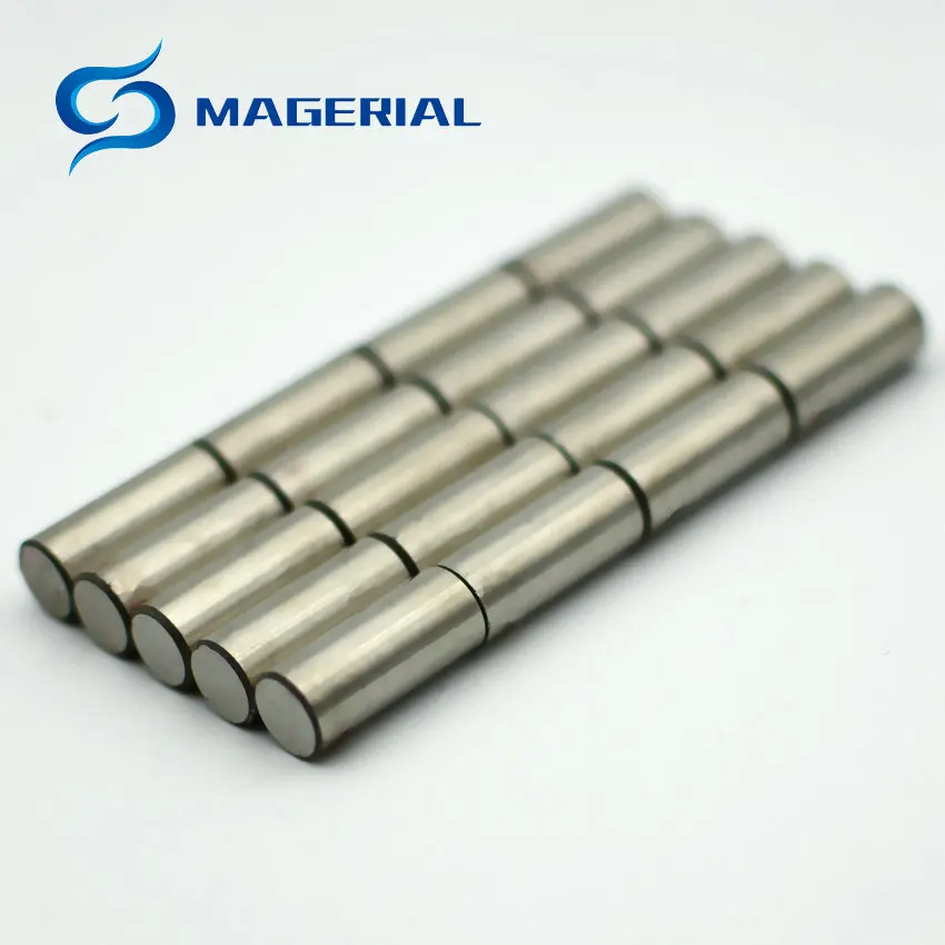 

4-120pcs AlNiCo Magnet Cylinder Dia 10x24 mm Alnico8 Rod 550 Degree Celsius High Temperature Magnetics 4 Rotating Meter Sensor