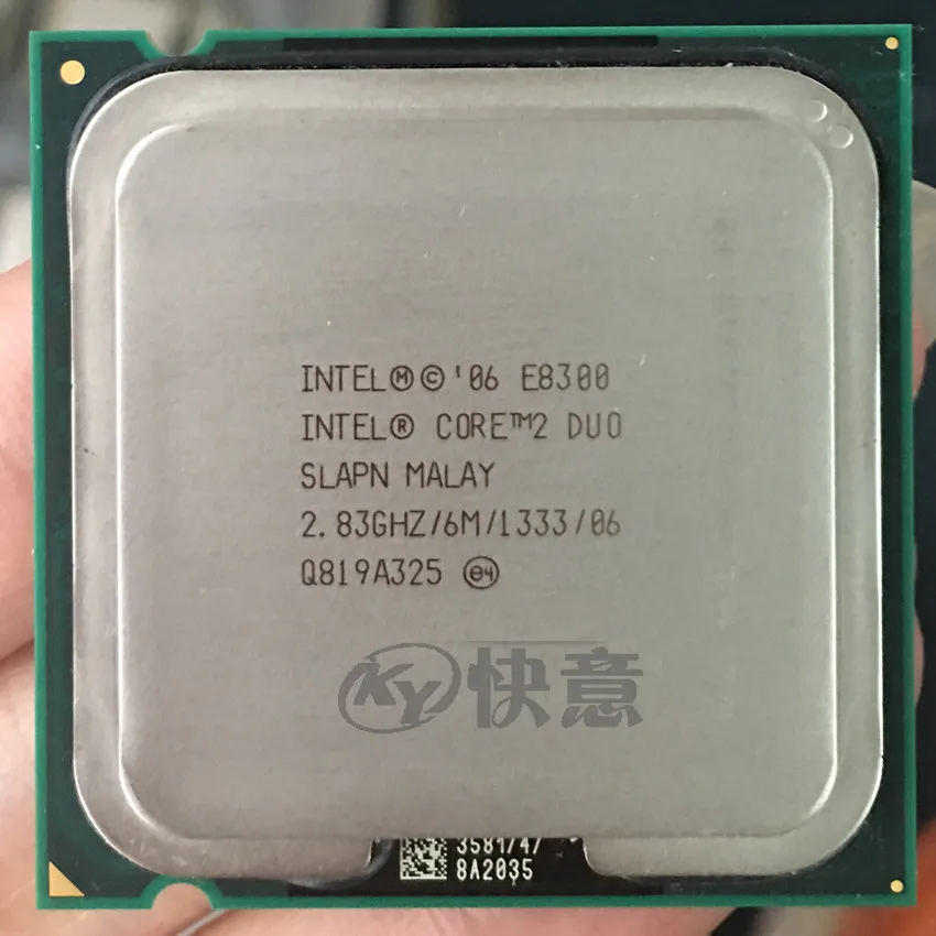 Процессор Intel Core 2 Duo E8300 сокет 775 (2 8 ГГц/6 м/1333 ГГц)|Процессоры| |